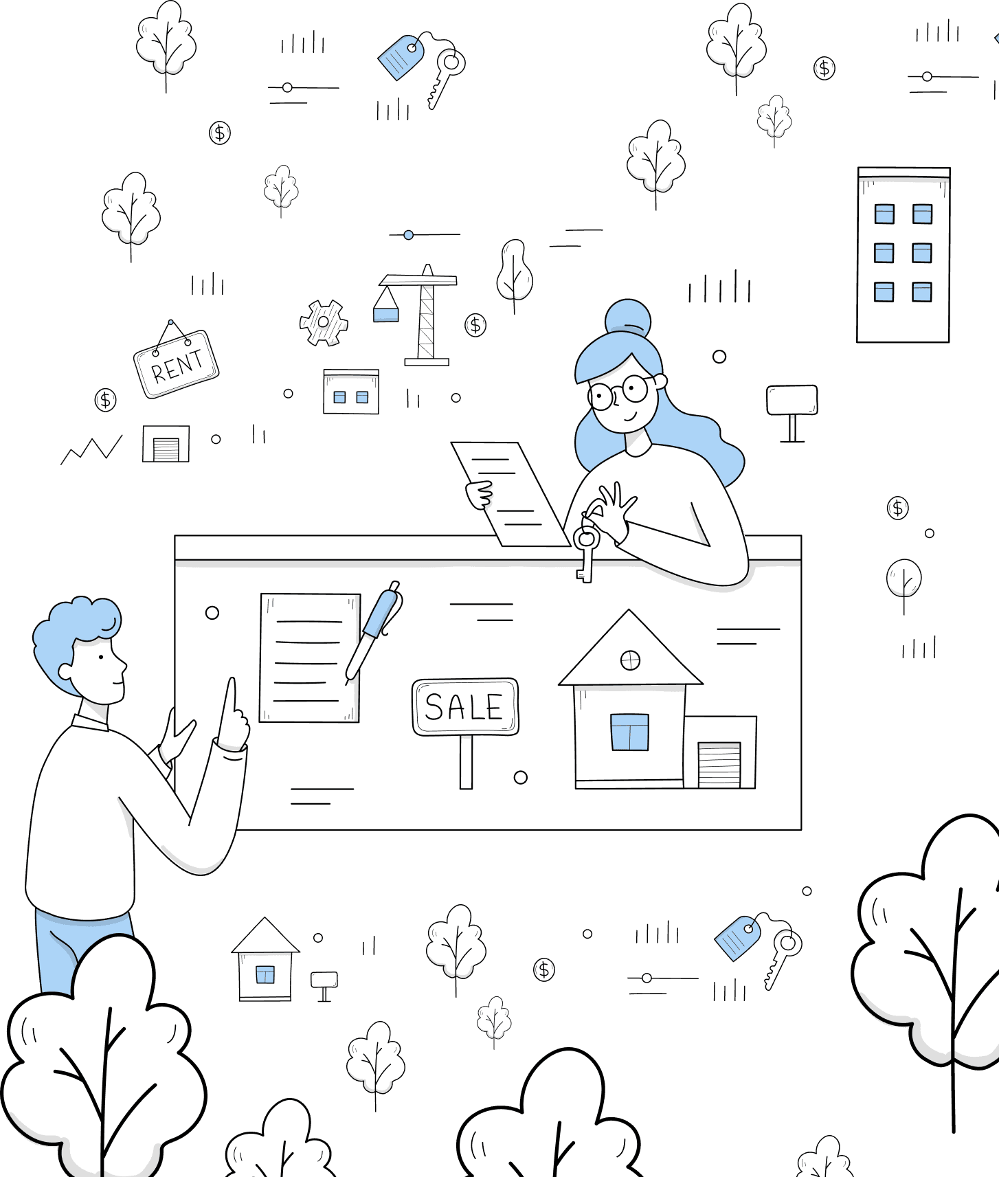 Real Estate Illustration